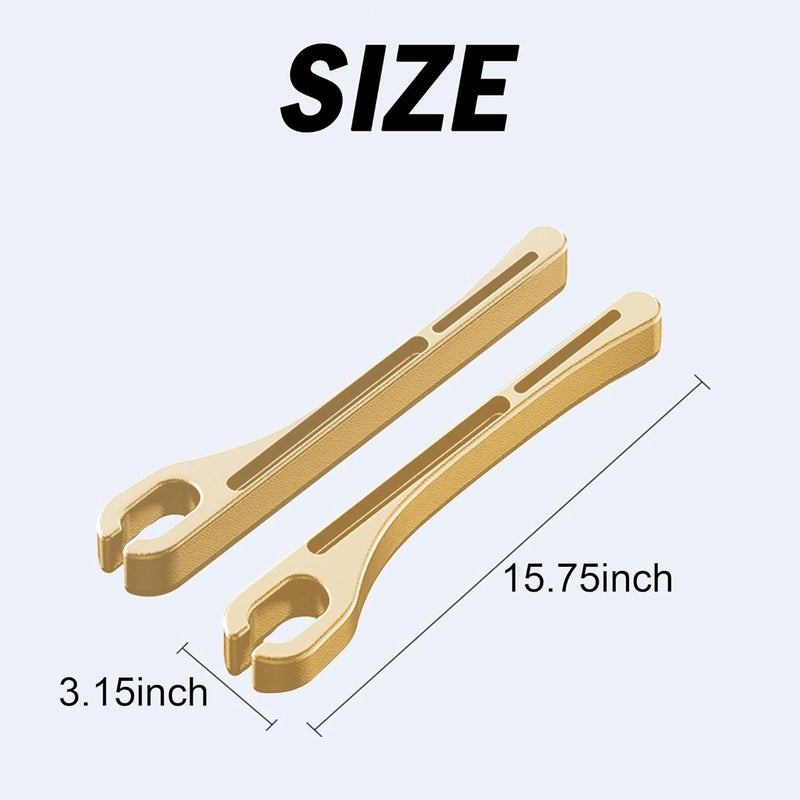 LevChall 2PCS Car Seat Gap Filler，Gap Stopper Fill Gap Between Seat and Console，Built-in Recessed Storage Organizer，Universal for Most Cars Trucks SUVs to Stop Things from Dropping（Beige） - Image 2